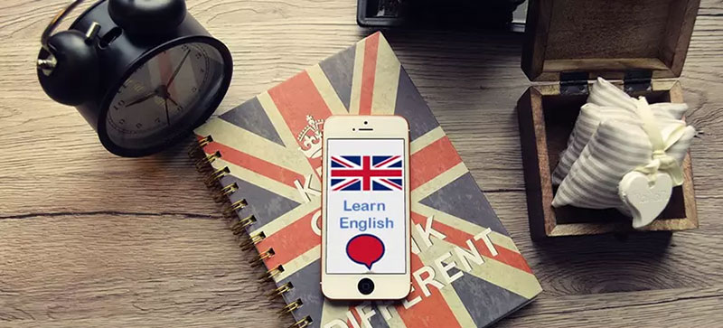 استفاده از اپلیکیشن‌های آموزش لغات انگلیسی